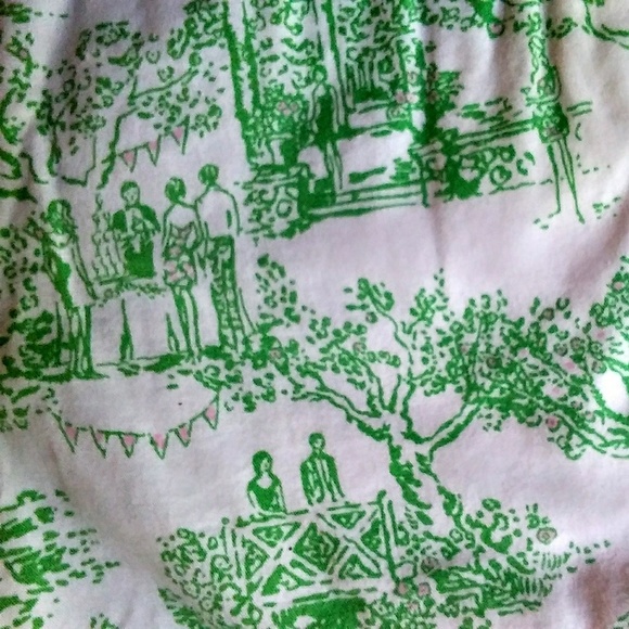 Lilly Pulitzer Scallop Hem Shorts - Picture 3 of 5